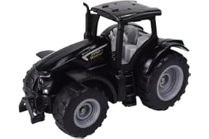 siku 1397, DEUTZ-FAHR TTV 7250 Warrior, Métal/Plastique, Noir, Jouet Tracteur pour Enfants