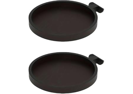 2 st. hyllor för akustiska paneler, växtskålar, utan borrning, 13 x 11,5 cm, akustiska paneltillbehö - Amazon Deal & Rabatt