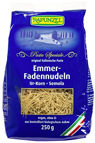 Preisvergleich Produktbild Rapunzel Emmer-Faden-Suppennudeln Semola, 250 g