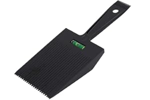 DIOCHE Grzebień do włosów, płaski przewodnik dla mężczyzn grzebień do strzyżenia włosów grzebień fryzjerski narzędzie fryzjerskie, czarny