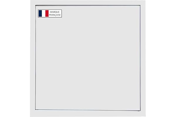 AIROPE Trappe de Visite 300x300 mm en Acier avec Fermeture Magnétique,Ouverture Latérale Gauche/Droite,Panneaux d'Accès pour Compteur d'Eau,Murs,Baignoire,Boîtes à Fusibles,Dissimule Fils,Tuyaux