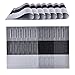 Produktbild Racksoy Tischset Platzdeckchen (8er Set) Umweltfreundlich PVC Platzsets, Waschbare hitzebeständige Wasserdichte Tischmatte, schwarz, für Esszimmer, Küche, Raumdekoration