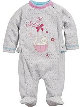 Schnizler Baby - Mädchen Schlafstrampler Schlafanzug Nicki Love, Oeko Tex Standard 100