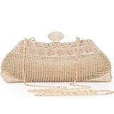 Große Kapazität:Die Größe von Länge: 25 x 11 x 6,5 cm (9,8Zoll x 4,8Zoll x 2,6Zoll),Schöne Größe kann ein Handy, etwas Make-up, Bargeld und eine Probe von Parfüm, Lippenstift, ein paar Bobby Pins, ID, Debitkarte aufbewahren.