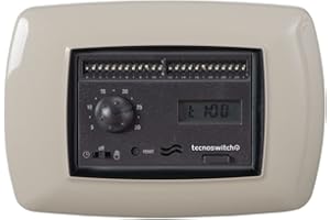 TECNOSWITCH CRONOTERMOSTATO DA INCASSO MOD. "LEONARDO" (TECNO SWITCH cod. CR215GR)