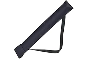 CSDPC 1 Piece Pool Cue Case, Billiard Cue Bag, 1/2 3/4 Snooker Cue Case with Adjustable Strap, Portable Carry Bag Anti Dust Dirt and Scratch for 1/2 3/4 Snooker Billiard Stick Rod