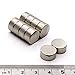 Produktbild POWER-Magnet STORE 1/5.08 cm Durchmesser x 12,7 mm dick - 10.16 cm x Durchmesser 6,3 mm dick) Neodym-Magneten, sehr stark, mit einer Breite von ca. 11 kg *rund NdFeB Neo Seltenerd-Magnet, 12.7mm x 6.35mm