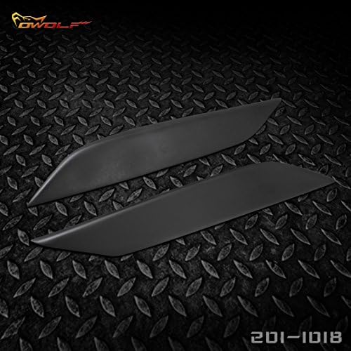 Glass Fiber Eyelids Eyebrows Headlight Covers