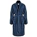 Produktbild Gräfenstayn Damen & Herren Bademantel S-XXXL 100% Baumwolle in verschiedenen Farben mit Öko-Tex Siegel Standard 100:"Geprüftes Vertrauen 30956 (XXXL, Blau)