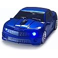 SDGSQHA Wireless Mouse - Cool Car Shape, 2.4Ghz Wireless, for Laptop PC Mac (Blue)