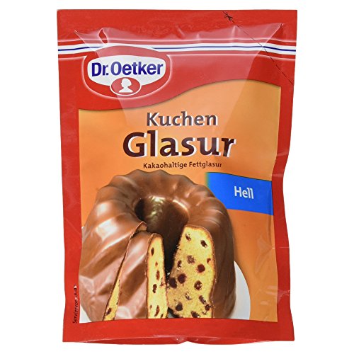 Preisvergleich Produktbild Dr. Oetker Kuchenglasur Hell, 125 g