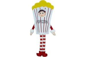 LovelfStory Christmas Elf Doll Accessories CLothes, Popcorn Couture Holiday for Elf Boy or Girl Doll, Doll Is Not Included