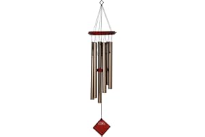 WOODSTOCK CHIMES Woodstock DCB27 Encore Collection Bronze Chimes of Pluto Windchime,27"
