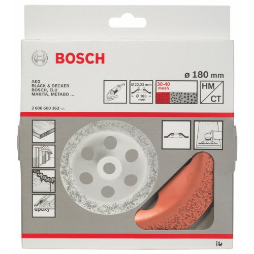 Bosch Hartmetalltopfscheibe 180×22.23mm fein, 1 Stk. - 2