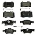 Produktbild Bremsbeläge/Bremsklötze/Bremsen + Warnkontakte für vorne + hinten