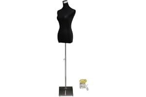 JLSun Schneiderpuppe Damenbüste Büste Torso Gr.32-36 | JL6036Schwarz