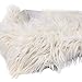 Ouneed Newborn Baby Fur Backdrop Flannel Receiving Blanket (Beige)