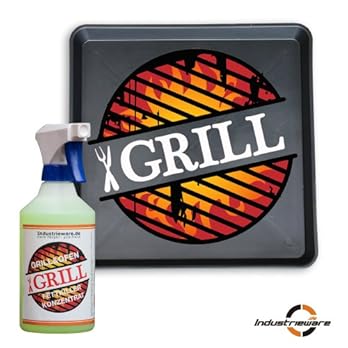 Grillrostwanne Grillrost Reinigungs Wanne 55x 55cm Inkl Grillreiniger