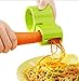 Produktbild Spiral Cutter Sharpener,KIMODO Spiralschneider Gemüsehobel für Gemüsespaghetti Kartoffel Zucchini Möhren Reibe Spargelschäler Gurkenschäler Gurkenschneider Gemüseschneider (Farbe Random)
