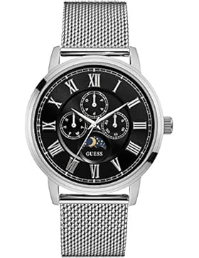 GUESS DELANCY HERREN-ARMBANDUHR 44MM ARMBAND EDELSTAHL + GEHÄUSE QUARZ W0871G1