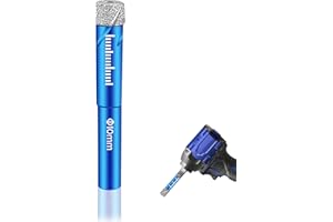 XYZDOUBLE Foret Carrelage 10mm Forets Mèches Diamant pour Verre Carrelage Céramique Marbre Porcelaine Fonctionne Avec Toutes Les Perceuses électriques et Meuleuses