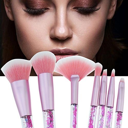 2018 New 7Pcs Makeup Brush Sets, GreatestPAK Lip Makeup Brush Eyeshadow Brush Cosmetic (A)