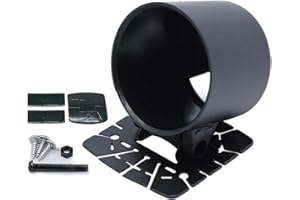 AUTOXBERT 52mm 2" Gauge Pod Universal Dash Gauge Pod Automotive Replacement Housing Pods Meter Cup Water Temp Oil Temp Air Fuel Ratio EGT Oil Pressure