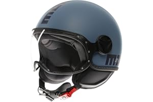 MOMO Design Fgtr Classic Momodesign E2206 - Casco Jet Unisex Adulto