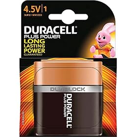 DURACELL Pile Alcaline LR12/4,5 V BL1 Plus – Lot de 2