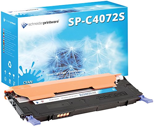 4 Schneider Printware Toner | 80% mehr Druckleistung | als Ersatz für CLT-P4072C kompatibel für Samsung CLP-320 CLP-325N CLP-325 CLP-325W CLX-3180 CLX-3185 CLX-3185FN CLX-3185FW CLX-3185N CLX-3185W | Geprüft nach ISO-Norm 19798 | - 5