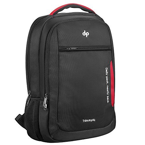 Preisvergleich Produktbild Trèsutopia DP Herren Rucksack, Wasserdicht, Reiserucksack für Business und Freizeit, Schwarz
