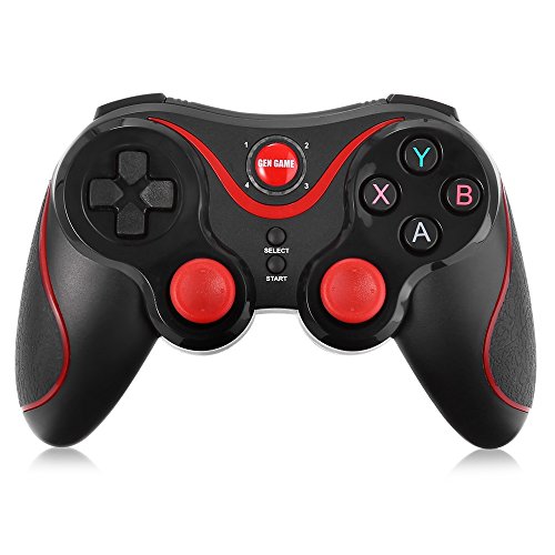 QUMOX Gamepad inal  mbrico Bluetooth para Android iPhone ICADE negro