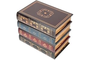 Europeisk Stil Vintage Dekorativ Falsk Boklagringslåda Hemmakontorshylla Dekoration Trälåda, Antika Dekorationer Böcker Lådor