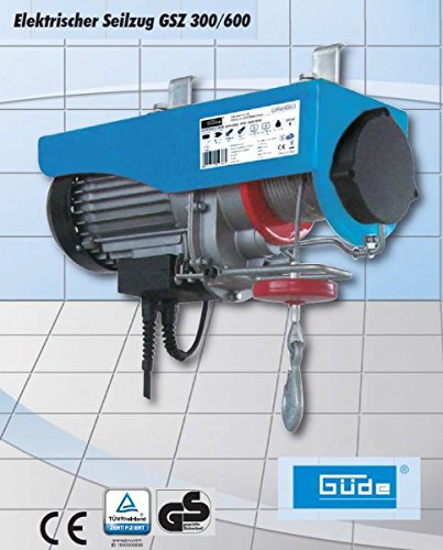 GÜDE Elektrischer Seilzug 100 bis 990 kg Seilhebezug Seilwinde in Varianten - 2