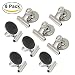 Produktbild [8 Stück] Magnetclips, HTIANC Magnete Haken Clips für Kühlschrank, Pinnwand, Tafel, Büro, Küche, Silber