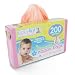 200 Disposable nappy bags fragranced with tie handles