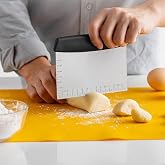 Puno Multipurpose Stainless Steel Dough Scraper with Sc...