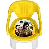 TOY ZONE Plastic Baby Chu Chu Chair-12429 | Modern and Comfortable with Backrest | for Study/Play/Desk/Home/School/Dining for 2 to 6 Years Age (Multic