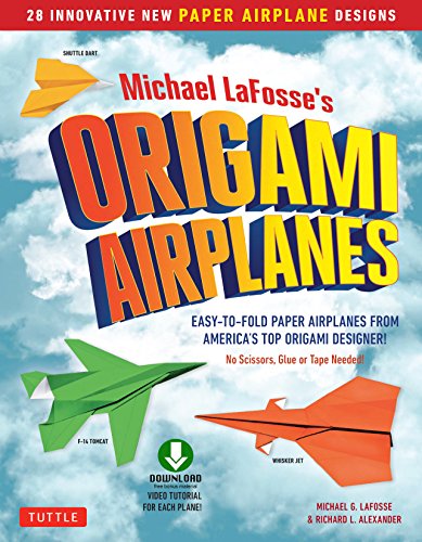 Planes for Brains: 28 Innovative Origami Airplane Designs: Includes Full-Color Origami Book with Downloadable Video Instructions (English Edition)