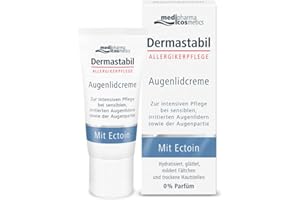 ‎MEDIPHARMA COSMETICS Dermastabil Augenlidcreme - Allergikerpflege - Stabilisiert die Hautschutzbarriere - medipharma cosmetics - 15 ml