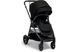 Mamas & Papas Flip XT3, Compact Pushchair, Stroller, Pram, One Handed Fold, Slim Frame, Lie Flat Seat, Large Hood, Newborn to 4 Years, Ink.