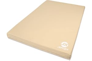 Jeflex - Matelas gymnastique 100 x 70 x 8 cm fabriqué en Allemagne/Tatami judo portable/matelas pliable peu encombrant et tapis de yoga/tapis de gym enfant pour chambre d'enfant