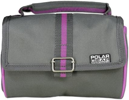 Polar Gear Retro Lunch Cooler - Grey/Pink
