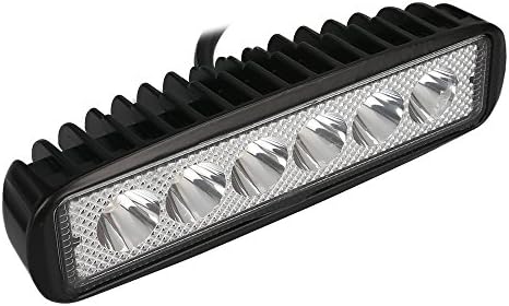 WOWcuAuto 6'' 18W LED Work Light Bar Combo Driving Lights Off-Road Lighting for SUV UTE ATV Truck Car,5 Years Warranty