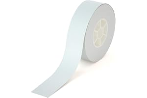 PRT Qutie Label Maker Tape, Waterproof DIY Self-Adhesive Labels, 15mmx4M Compatible for Qutie Label Printer, Suitable for Name Price Shelf Life Classification Labels - 4M Long/Roll (Transparent)