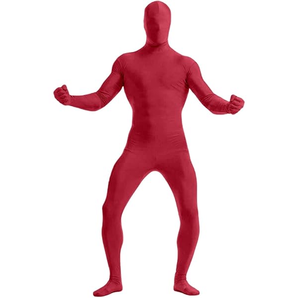 Zentai Ganzkörperanzug Orange - Cosplay Kostüm Für Party & Halloween