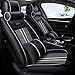Produktbild Y&Jack Car Seat Cover, Artificial Leather Seat Cover Waterproof und Breathable 5 Seat Full Set Front and Rear Cover 13pcs-geeignet für Most Cars, SUV,A