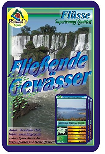 Preisvergleich Produktbild Flüsse Quartett - Fließende Gewässer