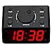 Produktbild Kwanwa Cordless Digital LED Dual Wecker Einfache Einstellung 2 Alarme mit 1,2 "Red Numbers Display für Schlafzimmer.Nightstand, Bedside