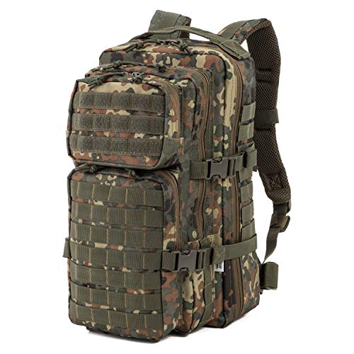 US Army Assault Pack, zaino militare, 30 litri litri, Assault Pack I, Flecktarn, 30 litri